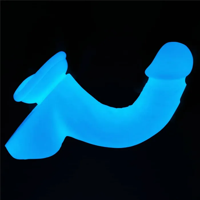 LOVETOY Dildos 80 Glow in the Dark Silicone Dildo