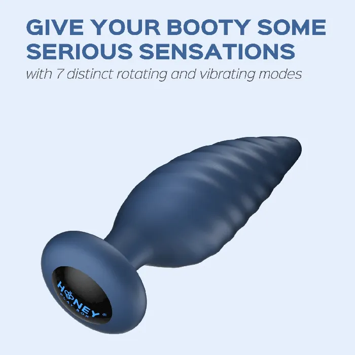 Male Sex Toys Honey Play Box Noah AppControlled Rotating Anal Plug
