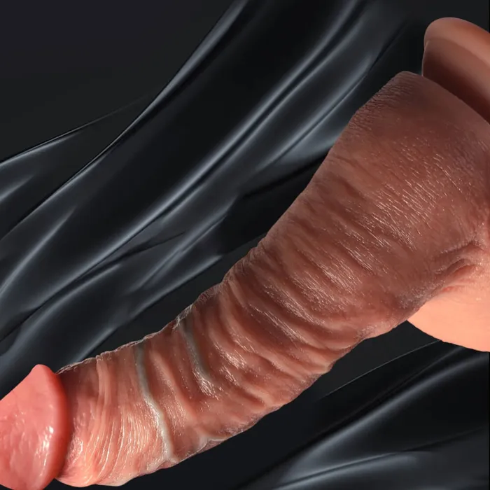 WATCH VIDEO CRAZY BOY Vibrating Realistic Dildo Harness Optional Safystyle Female Sex Toys