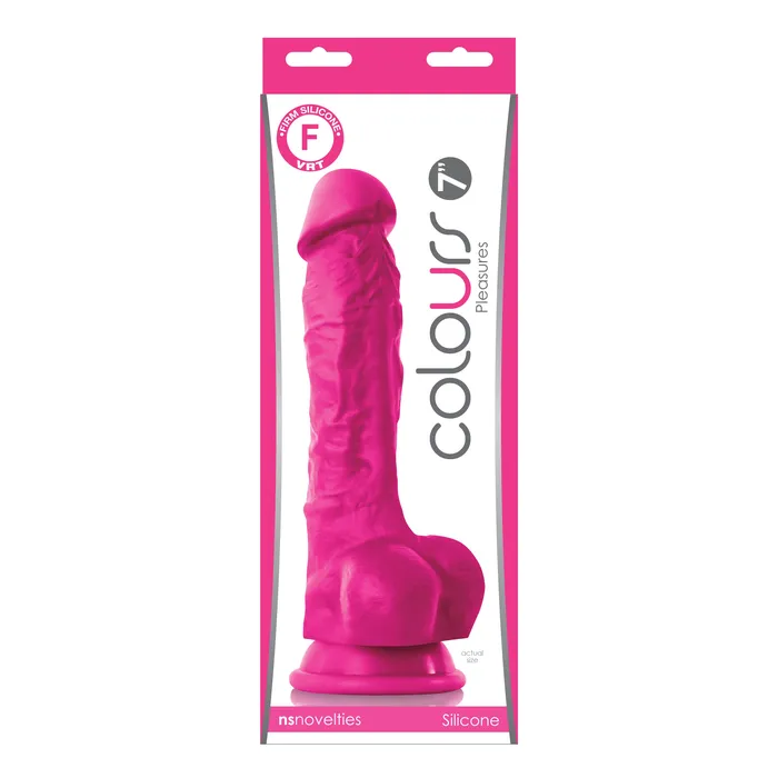 Windsor Wholesale Dildos Colours Pleasures 7 inch Dildo Pink Windsor Wholesale Dildos Colours Pleasures 7 inch Dildo Pink