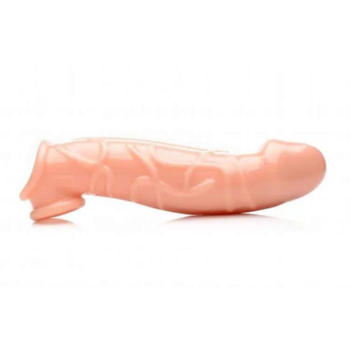 XR Brands Male Sex Toys Size Matters 2 Flesh Penis Extender Sleeve
