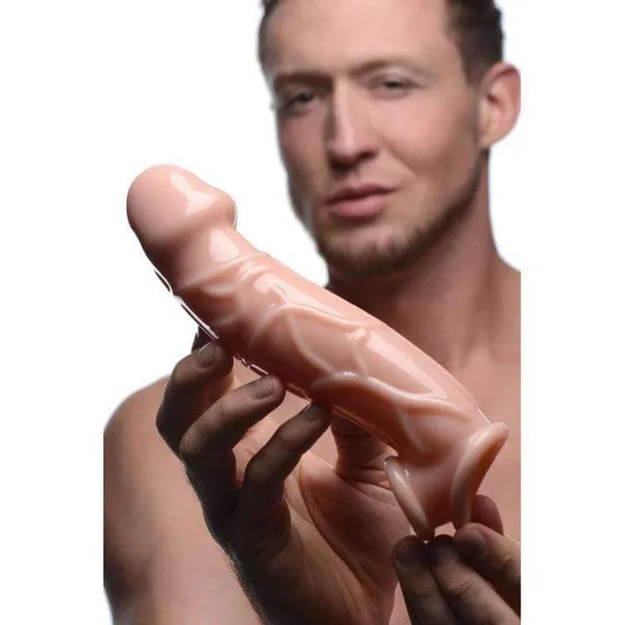 XR Brands Male Sex Toys Size Matters 2 Flesh Penis Extender Sleeve