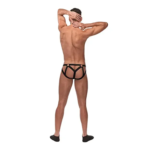 Cage Matte Strappy Ring Jock Male Power Male Sex Toys Cage Matte Strappy Ring Jock Male Power Male Sex Toys