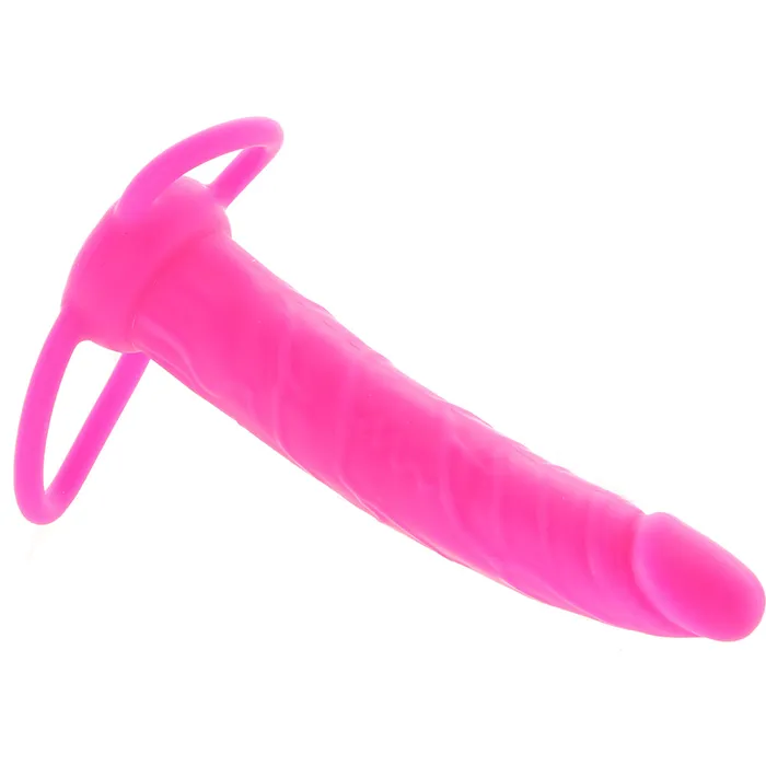CalExotics Dildos Silicone Love Rider Dual Penetrator in Pink CalExotics Dildos Silicone Love Rider Dual Penetrator in Pink