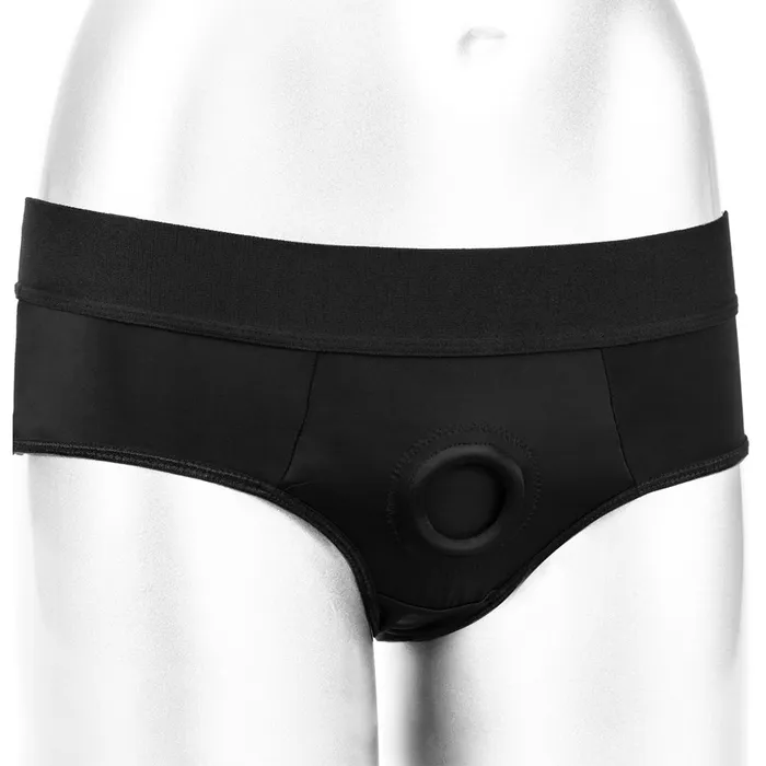 CalExotics Female Sex Toys Her Royal Harness Backless Brief in LXL CalExotics Female Sex Toys Her Royal Harness Backless Brief in LXL