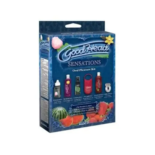 Couples Doc Johnson GoodHead Sensations Kit 6 pack