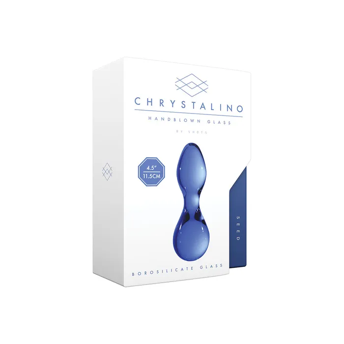 Dildos Chrystalino Chrystalino Seed Glass Dildo