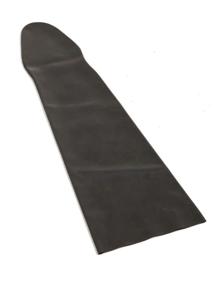 Dildos HonourSkintwocom Seamless Rubber Fisting Mitt Black