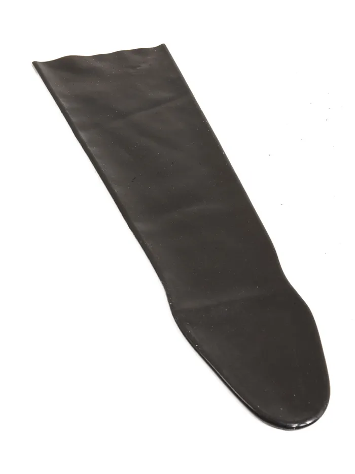 Dildos HonourSkintwocom Seamless Rubber Fisting Mitt Black