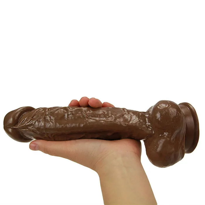Dildos Modi A34 Large Realistic Sexy Veins Texture Suction Cup Dildo with Balls 97 Inch