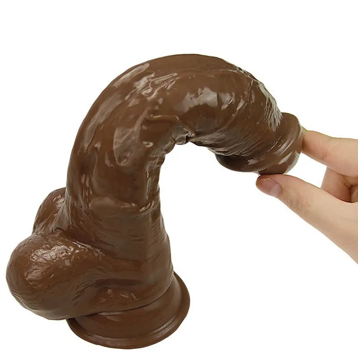 Dildos Modi A34 Large Realistic Sexy Veins Texture Suction Cup Dildo with Balls 97 Inch