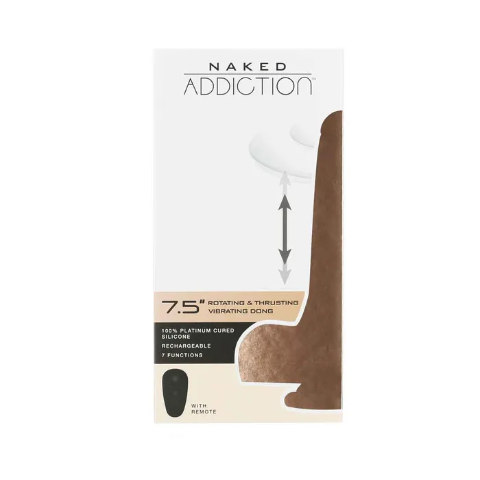 Dildos Naked Addiction Naked Addiction The Freak 75 Rotating Thrusting Vibrating Dong Dildos Naked Addiction Naked Addiction The Freak 75 Rotating Thrusting Vibrating Dong