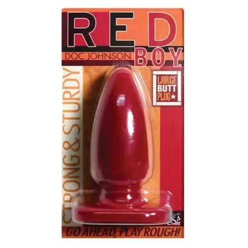 Doc Johnson Red Boy Large Red Vibrators