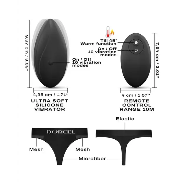 Dorcel Vibrators Dorcel Discreet Panty Vibe Kit