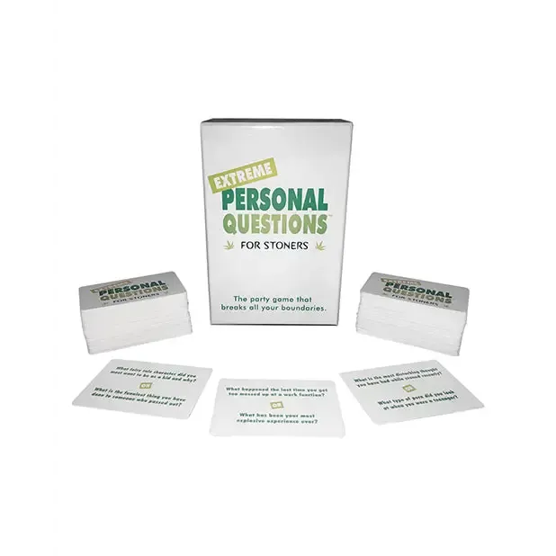 Extreme Personal Questions For Stoners Game Kheper Games Games