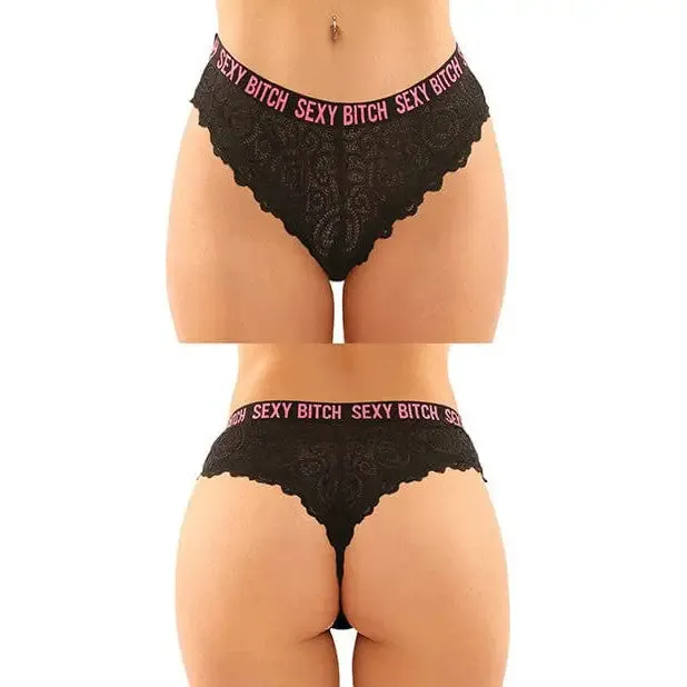 Fantasy Lingerie Vibrators Vibes Buddy Sexy Bitch Lace Panty Micro Thong Blackpnk Fantasy Lingerie Vibrators Vibes Buddy Sexy Bitch Lace Panty Micro Thong Blackpnk