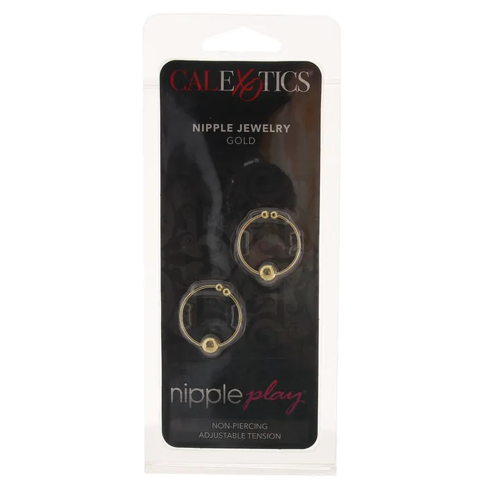 Female Sex Toys CalExotics nipple play NonPiercing Nipple Jewelry in Gold Female Sex Toys CalExotics nipple play NonPiercing Nipple Jewelry in Gold