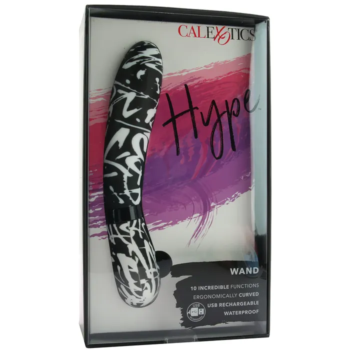 Female Sex Toys Hype Waterproof Silicone GSpot Wand Vibe CalExotics