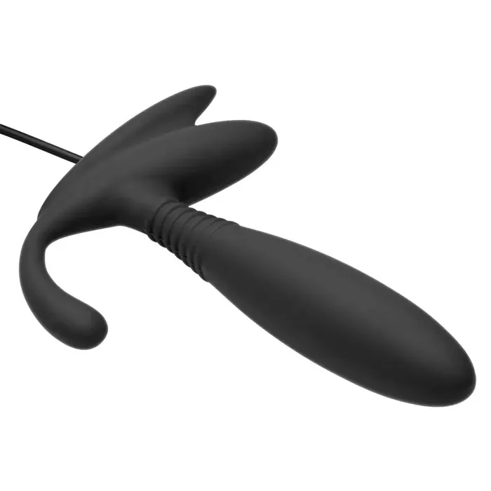 Female Sex Toys Master Series Cobra Vibrating Silicone Pspot Massager
