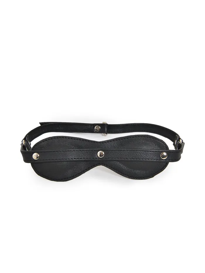 HonourSkintwocom Restraints Leather Bondage Padded Blindfold One Size HonourSkintwocom Restraints Leather Bondage Padded Blindfold One Size
