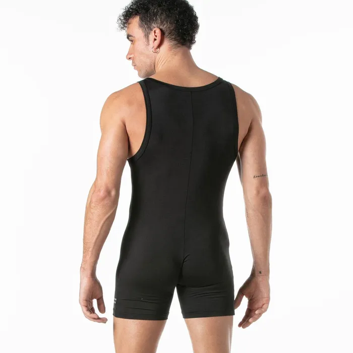 LEADER Sport Singlet Black Leader Anal