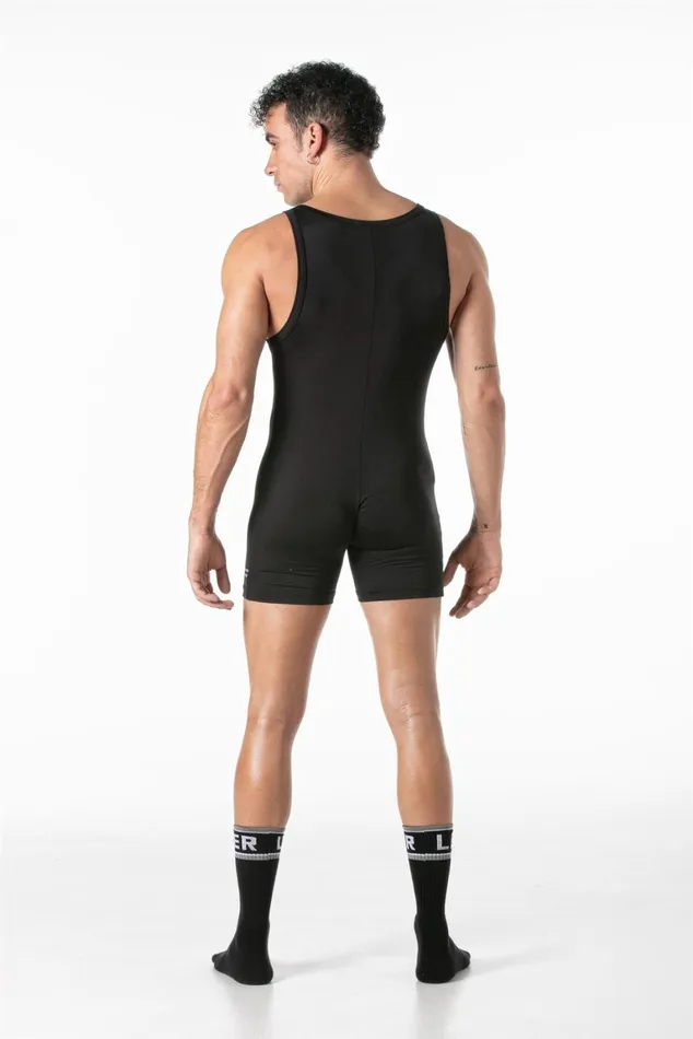 LEADER Sport Singlet Black Leader Anal