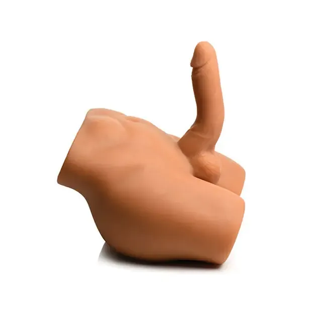 Male Sex Toys Curve Toys Jock Male Masturbator With Thrusting Dildo
