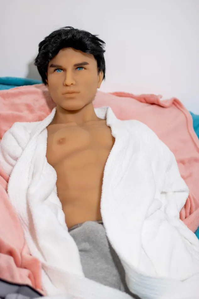 Male Sex Toys Irontech Doll Neodoll Racy James Male Sex Doll Torso Tan
