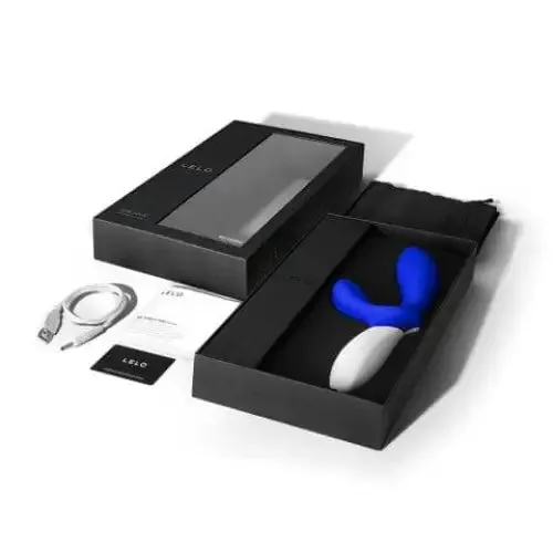 Male Sex Toys LELO LOKI Wave Curling and Vibrating Rabbit Style Prostate Stimulator LELO