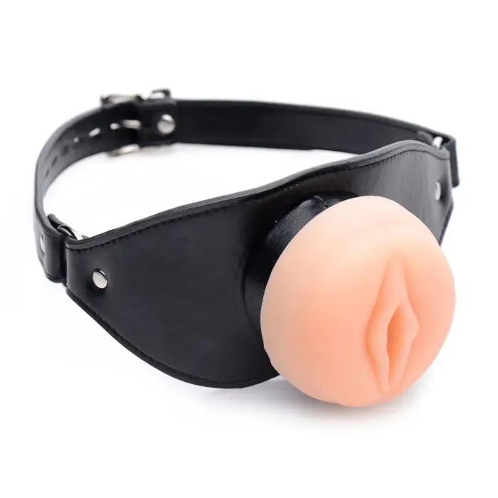 Male Sex Toys Master Series Master Series Pussy Face Oral Sex Mouth Gag