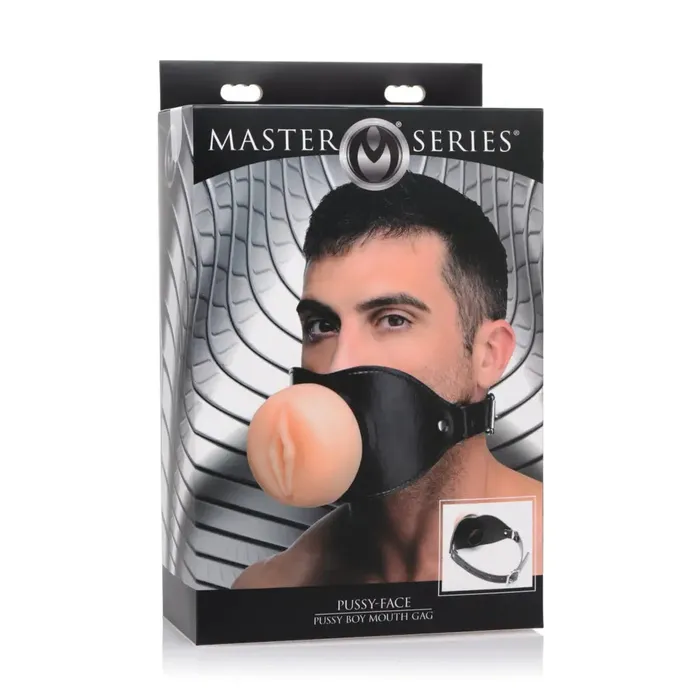 Male Sex Toys Master Series Master Series Pussy Face Oral Sex Mouth Gag Male Sex Toys Master Series Master Series Pussy Face Oral Sex Mouth Gag