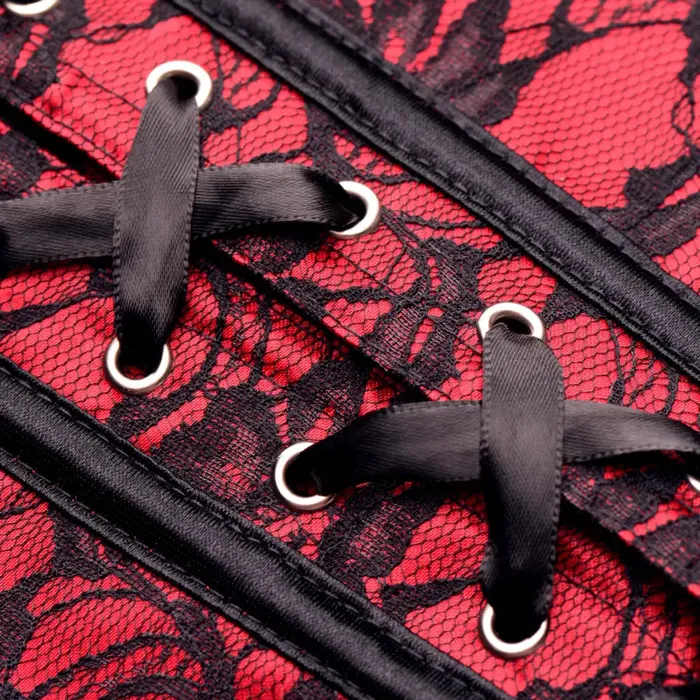 Male Sex Toys Master Series Scarlet Seduction Laceup Corset And Thong Master Series