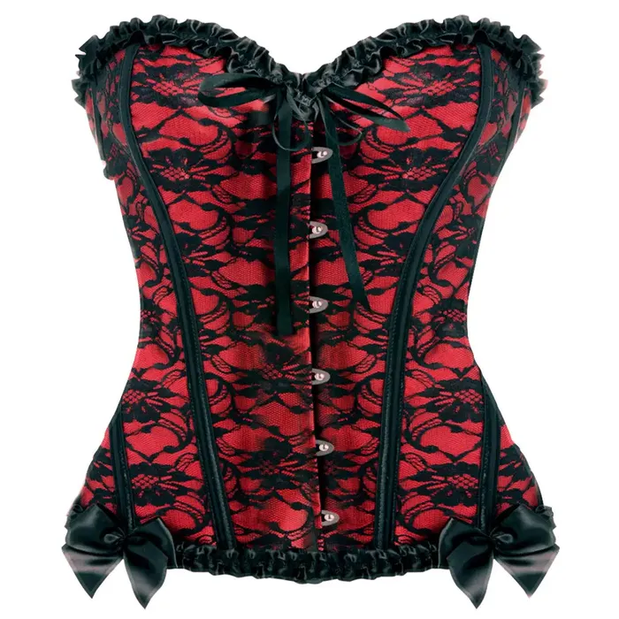 Male Sex Toys Master Series Scarlet Seduction Laceup Corset And Thong Master Series