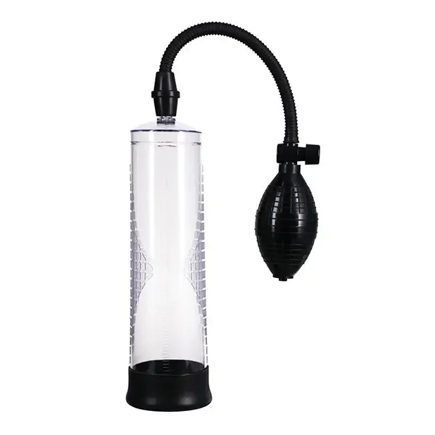 Male Sex Toys Rock Solid Classic Penis Pump BlackClear Doc Johnson Male Sex Toys Rock Solid Classic Penis Pump BlackClear Doc Johnson