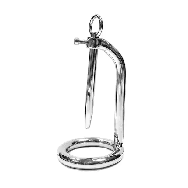 Male Sex Toys Rouge Stainless Steel Chastity Ring Wsound Chrome Rouge Male Sex Toys Rouge Stainless Steel Chastity Ring Wsound Chrome Rouge