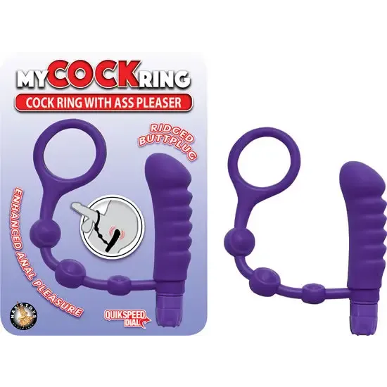 My Cockring Wass Pleaser Purple Nasstoys Vibrators