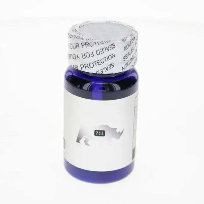 National Video Male Sex Toys 24K PLatinum 6ct Bottle pill