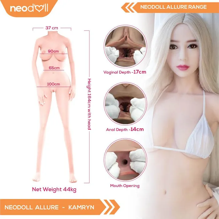 Neodoll Allure Kamryn Realistic Sex Doll 164cm 6YE Doll Male Sex Toys