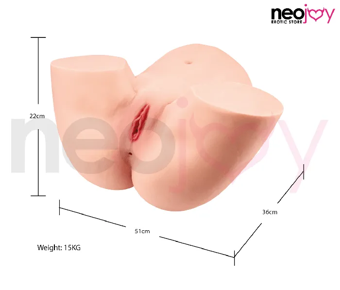 Neojoy Male Sex Toys Neojoy Cute whole real texture Butt stroker 15KG Flesh White Neojoy Male Sex Toys Neojoy Cute whole real texture Butt stroker 15KG Flesh White