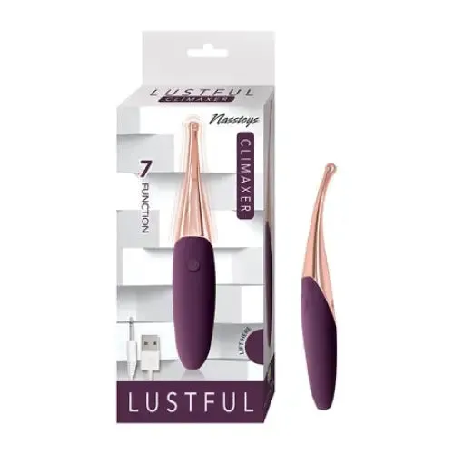 Novelties By Nasswalk Lustful Climaxer Eggplant Vibrators