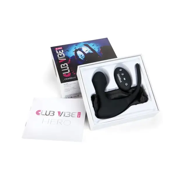 OhMiBod Club Vibe 30H Hero Plug Black OhMiBod Anal OhMiBod Club Vibe 30H Hero Plug Black OhMiBod Anal