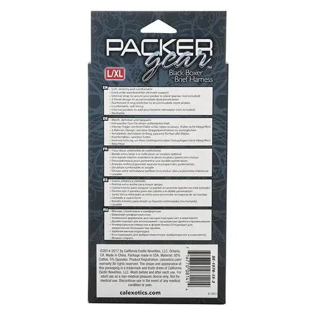 Packer Gear Boxer Brief Harness by CalExotics CalExotics Female Sex Toys Packer Gear Boxer Brief Harness by CalExotics CalExotics Female Sex Toys