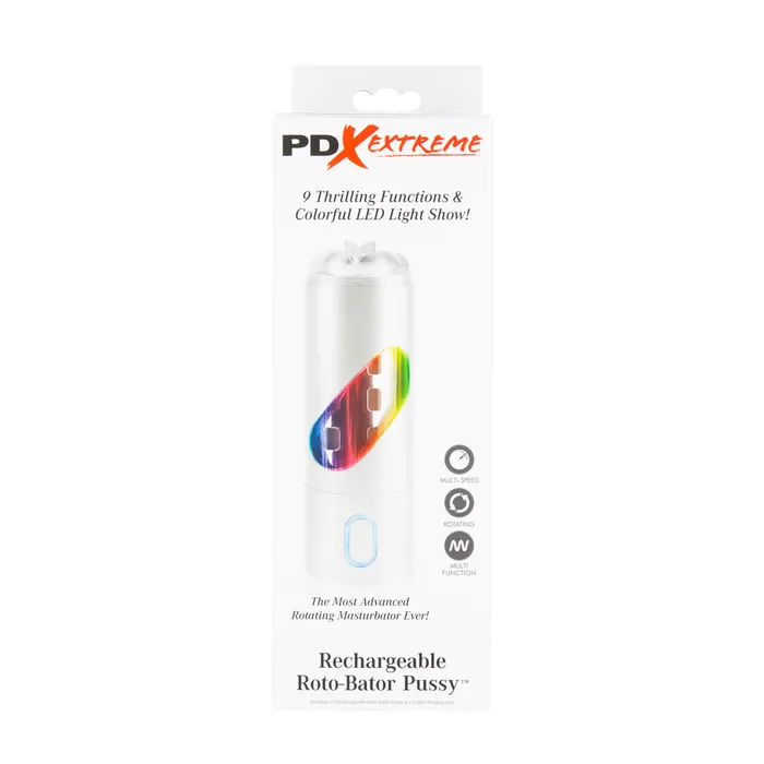 Pipedream Products Male Sex Toys Pipedream Extreme Rechargeable RotoBator Pussy