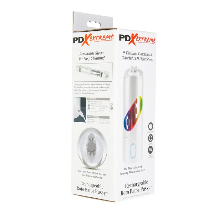 Pipedream Products Male Sex Toys Pipedream Extreme Rechargeable RotoBator Pussy
