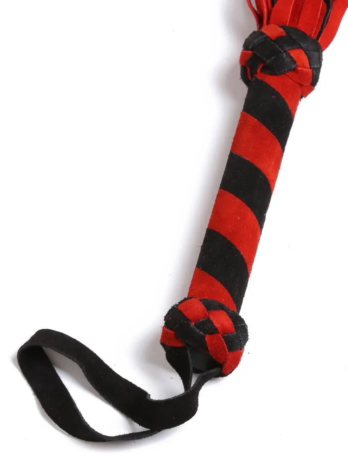Red Black Suede Flogger HonourSkintwocom Anal Red Black Suede Flogger HonourSkintwocom Anal