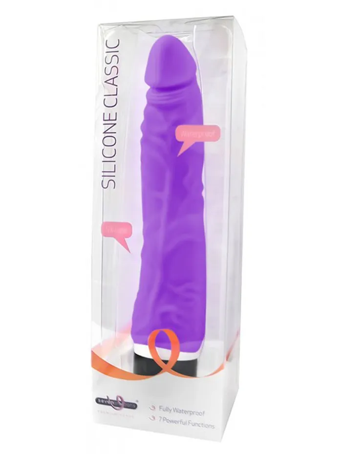 Seven Creations Silicone Classic Vibe HonourSkintwocom Vibrators