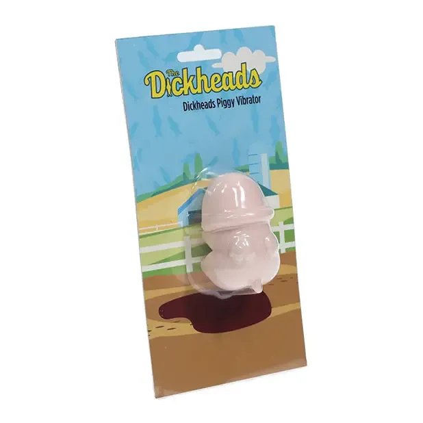 Shots America LLC Vibrators Shots The Dickheads 10 Speed Piggy Silicone Vibrator Pink Shots America LLC Vibrators Shots The Dickheads 10 Speed Piggy Silicone Vibrator Pink