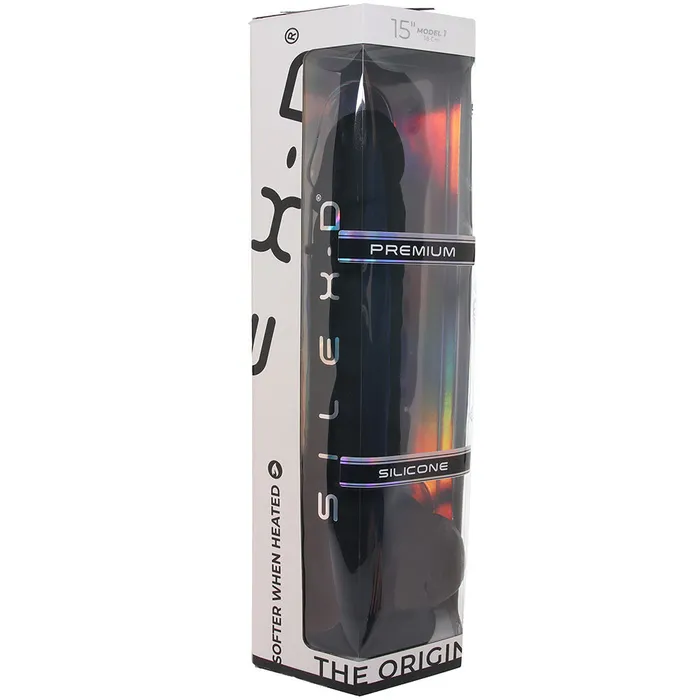 SILEXD The Original 15 Inch Model 1 Dildo in Black Doc Johnson Dildos