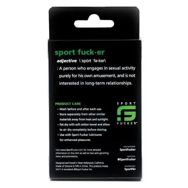 Sport Fucker Cum Stopper Sport Fucker Anal