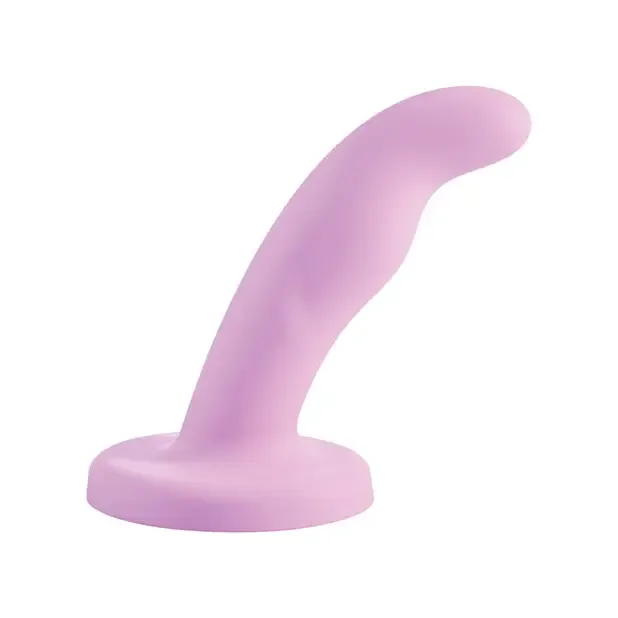 Sportsheets Female Sex Toys Sportsheets Merge Collection Lazre 6 in Silicone GSpot Dildo with Suction Cup Pink